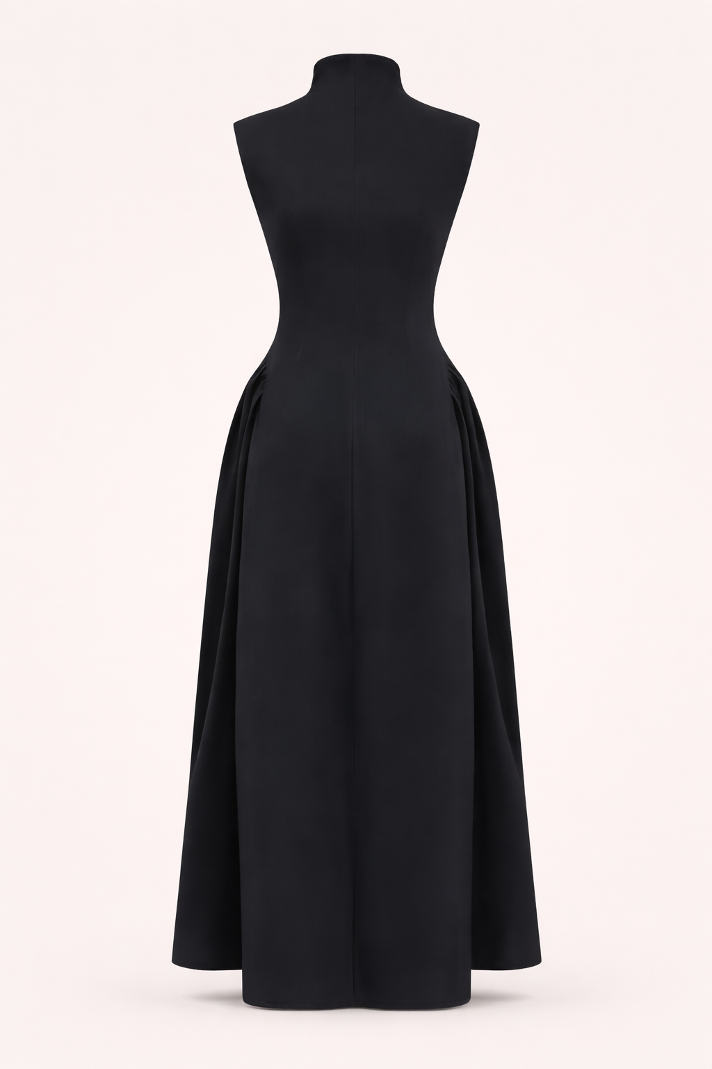Black Sleeveless Maxi Dress