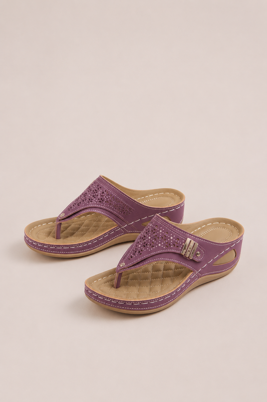 Wedge Slide Sandals